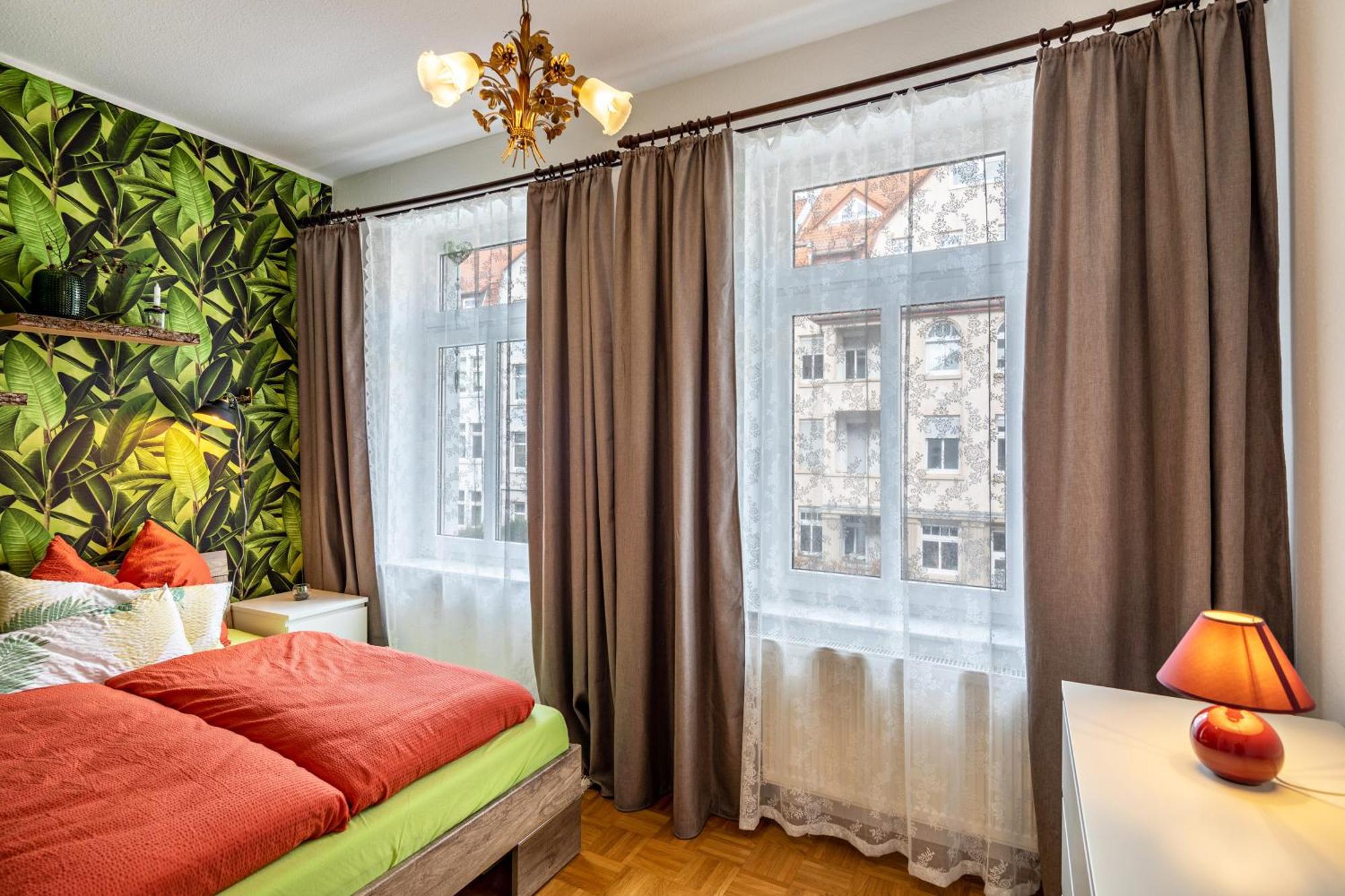 Balkon Apartment Shanti Lu Erfurt Eksteriør billede