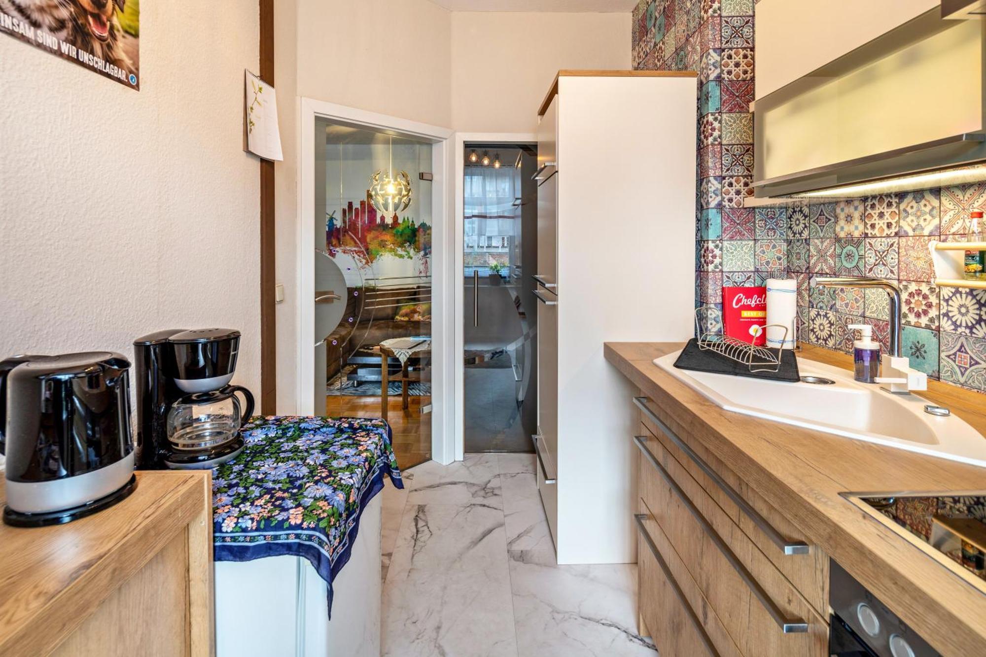 Balkon Apartment Shanti Lu Erfurt Eksteriør billede