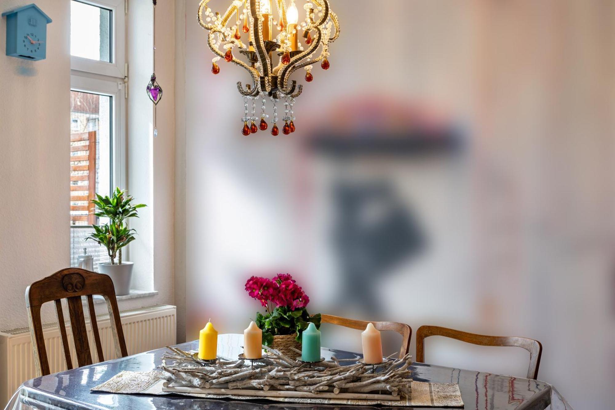 Balkon Apartment Shanti Lu Erfurt Eksteriør billede